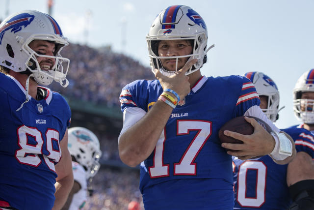 Buffalo Bills voitti Miami Dolphinsin ja nousi ensimmäiselle sijalle Amerikan liigassa